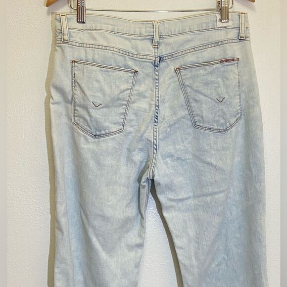Hudson - Women Jean Blake High Rise Bootcut Bleached Light Wash - size 31 - Picture 11 of 11